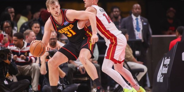 希罗24分杰伦约翰逊空砍三双 热火击败老鹰