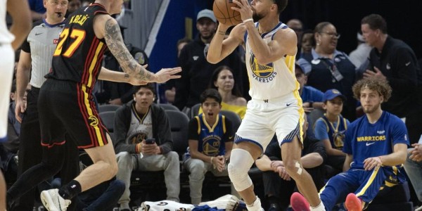 里程碑！库里父子超科赶詹历史第二 3分失准勇三崩再现