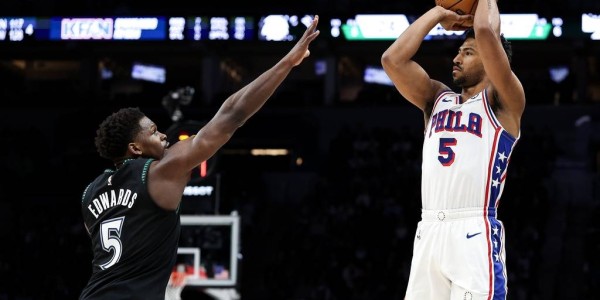 马克西39+8爱德华兹空砍28+9 76人击败森林狼